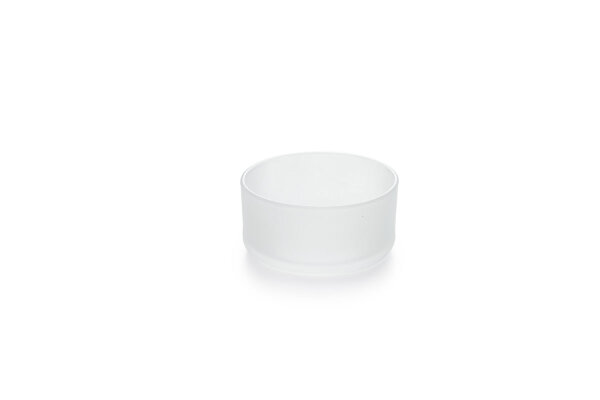 Laponian Accessoires Serie "Flake" Kerzenteller 40 x Ø 83 mm, frosted (VPE 4 St.)