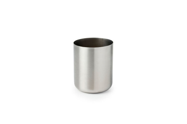 Laponian Accessoires Serie "Pond rund" Besteckhalter 12,9 x Ø 10,4 cm, Edelstahl silber (VPE 6 St.)
