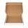 Pizzakarton 60 x 40 x 5 cm neutral weiß | VPE 50