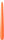 Leuchterkerzen 250 x Ø 22 mm, ca. 7h mandarin (VPE 100 St.)