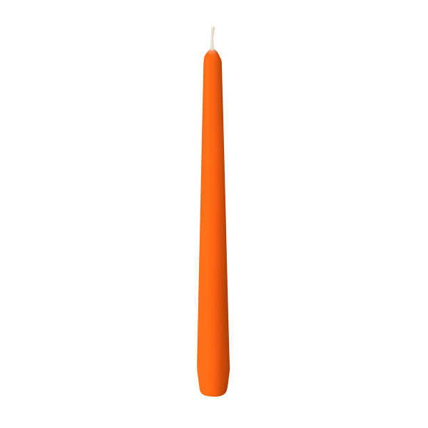 Leuchterkerzen 250 x Ø 22 mm, ca. 7h sun orange (VPE 100 St.)