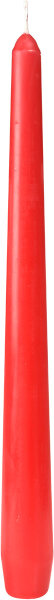 Leuchterkerzen 250 x Ø 22 mm, ca. 7h rot (VPE 100 St.)