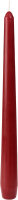 Leuchterkerzen 250 x Ø 22 mm, ca. 7h bordeaux (VPE...