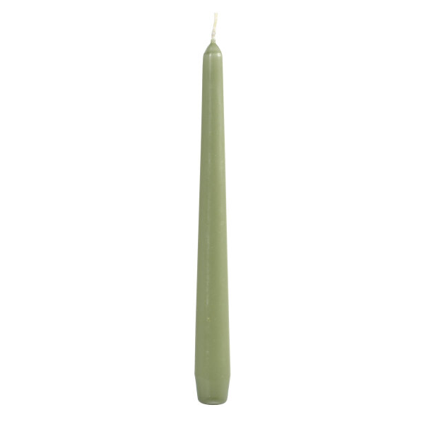 Leuchterkerzen 250 x Ø 22 mm, ca. 7h pistachio green (VPE 100 St.)