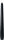 Leuchterkerzen 250 x Ø 22 mm, ca. 7h schwarz (VPE 100 St.)