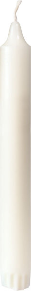 Kronenkerzen 100 % stearin, weiß 200 x Ø 22 mm, 7h, weiß (VPE 150 St.)