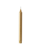Kronenkerzen 100 % stearin 250 x Ø 22 mm, 9h gold...