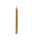 Kronenkerzen 100 % stearin 250 x Ø 22 mm, 9h gold (VPE 48 St.)