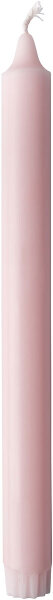 Kronenkerzen 100 % stearin 250 x Ø 22 mm, 9h mellow rose (VPE 48 St.)