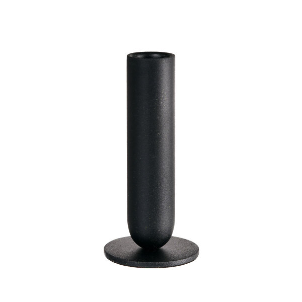 Kerzenhalter Totem 57 x 120 mm, schwarz, Metall