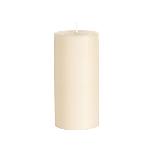Stumpenkerzen 100% stearin 150 x Ø 70 mm, ca. 50h  cream (VPE 12 St.)