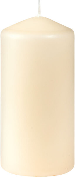 Stumpenkerzen 100 x Ø 50 mm, ca. 20 h cream (VPE 60 St.)