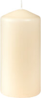 Stumpenkerzen 100 x Ø 50 mm, ca. 20 h cream (VPE...