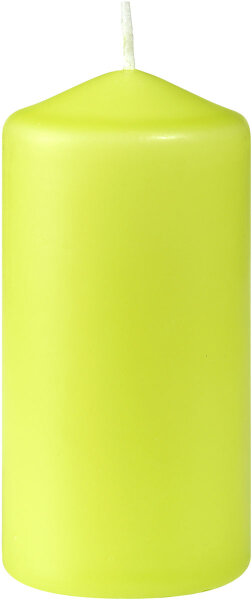 Stumpenkerzen 100 x Ø 50 mm, ca. 20 h kiwi (VPE 60 St.)
