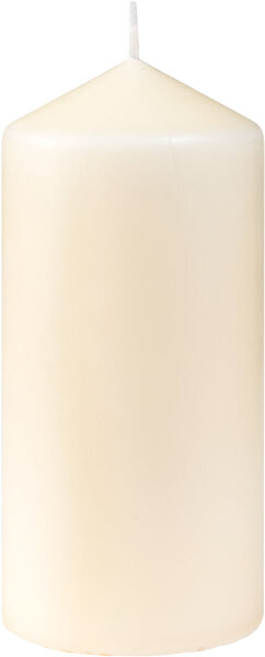 Stumpenkerzen 130 x Ø 60 mm, ca. 40h cream (VPE 12 St.)
