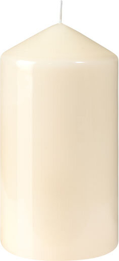 Stumpenkerzen 150 x Ø 80 mm, ca. 60h cream (VPE 10 St.)