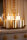 Stumpenkerzen matt 150 x Ø 70 mm, ca. 50h matt gold (VPE 12 St.)