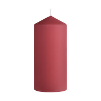 Stumpenkerzen matt 150 x Ø 70 mm, ca. 50h matt...