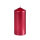Stumpenkerzen metalic effect 150 x Ø 70 mm, ca. 50h rot (VPE 10 St.)