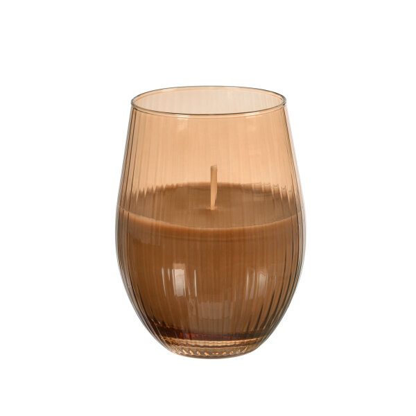 Kerzengläser Ritz 125 x Ø 76 mm, ca. 55h mocca (VPE 6 St.)