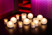 Switch & Shine Kerzenhalter Snowy 100 x 80 mm,...