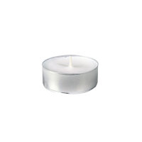 Teelichter Ø 57 mm, ca. 10h, weiß (VPE 100 St.)