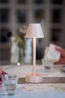 LED Lampen, kabellos, wiederaufladbar Zelda, 33 cm x Ø 10,9 cm, soft pink (VPE 6 St.)