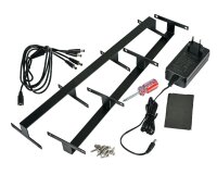 LED Sets, wiederaufladbar LED-Stapelstation für 4...