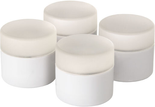 LED Mini Lamp, wiederaufladbar Ersatz, 4er 48 x Ø 50 mm, Multicolour incl warm white (VPE 4 St.)