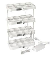 LED Mini Lamp, wiederaufladbar LED-Stapelstation für...