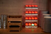 LED Mini Lamp, wiederaufladbar LED-Stapelstation für 4 Sets à 8, weiß (VPE 1 St.)