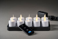 LED Moving Flame, wiederaufladbar Ersatz, 5er 38 x Ø 36 mm, warm white (VPE 1 St.)