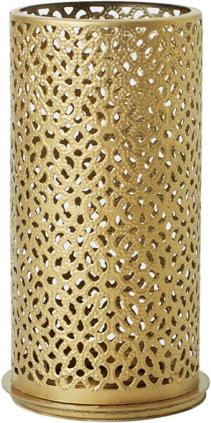 Kerzenhalter für LED Sets Bliss 140 x 75 mm, gold, Metall (VPE 4 St.)