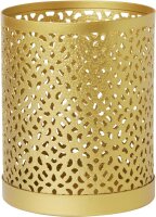 Kerzenhalter für LED Sets Bliss 100 x 80 mm, gold,...