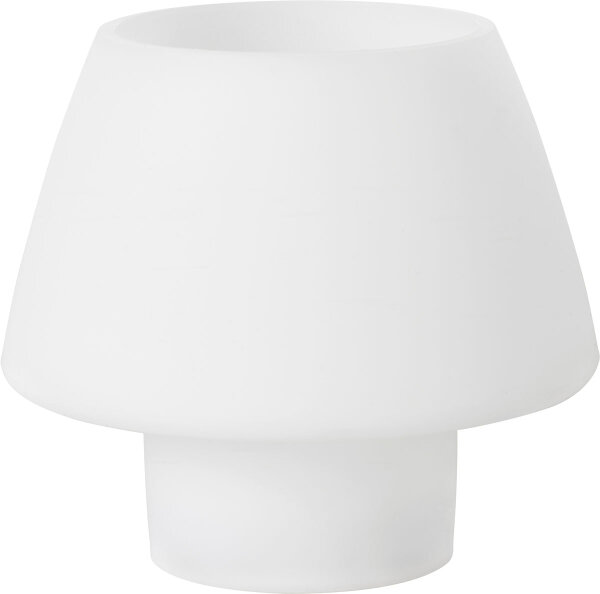 Kerzenhalter für LED Sets Moody Maxi 123 x 129 mm, weiß (VPE 4 St.)