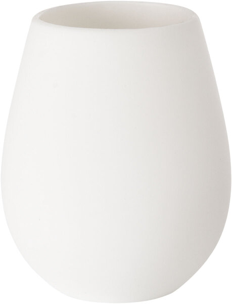 Kerzenhalter für LED Sets Tropical 103 x 85 mm, Silikon, weiß (VPE 6 St.)