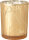 Kerzenhalter für LED Sets Shimmer 100 x 80 mm, sand, Glas (VPE 6 St.)