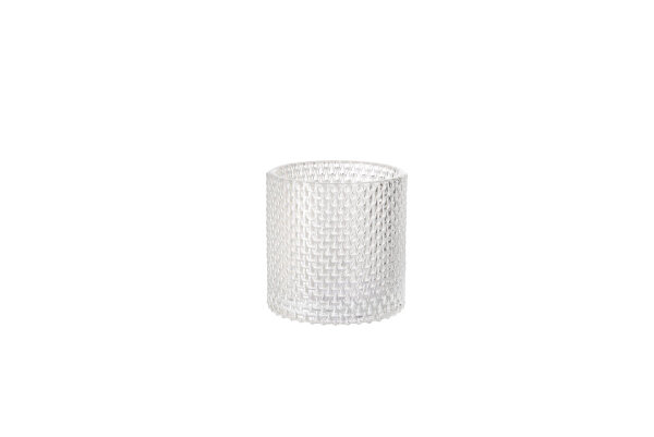 Kerzenhalter für LED Sets Calm 80 x 80 mm, clear (VPE 6 St.)