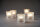 Kerzenhalter für LED Sets Calm 80 x 80 mm, clear (VPE 6 St.)