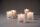 Kerzenhalter für LED Sets Calm 80 x 80 mm, clear (VPE 6 St.)
