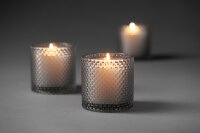 Kerzenhalter für LED Sets Calm 80 x 80 mm, dusk (VPE 6 St.)