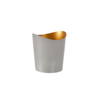 Kerzenhalter für LED Sets Ripple 80 x 70 mm, granite...