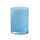 Kerzenhalter für LED Sets Silky 115 x 85 mm, blau, Glas (VPE 4 St.)