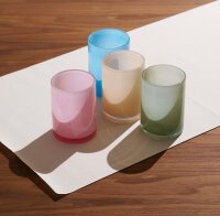 Kerzenhalter für LED Sets Silky 115 x 85 mm, beige,...