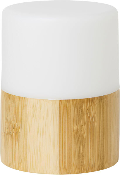 Kerzenhalter Good Concept LED Klicksystem Bright 105 x 75 mm, Bambus, weiß (VPE 4 St.)