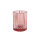 Kerzenhalter LED Moving Flame Comodo 70 x 55 mm, earthy powder, Glas (VPE 6 St.)