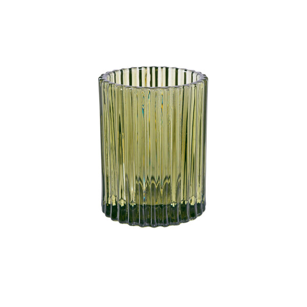 Kerzenhalter LED Moving Flame Comodo 70 x 55 mm, dark green, Glas (VPE 6 St.)