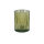 Kerzenhalter LED Moving Flame Comodo 70 x 55 mm, dark green, Glas (VPE 6 St.)