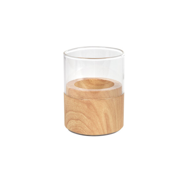 Kerzenhalter LED Moving Flame Neat 70 x 61 mm, wood light (VPE 10 St.)