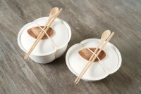 Deckel für 190033/190034, Bagasse 166x150x12 mm...